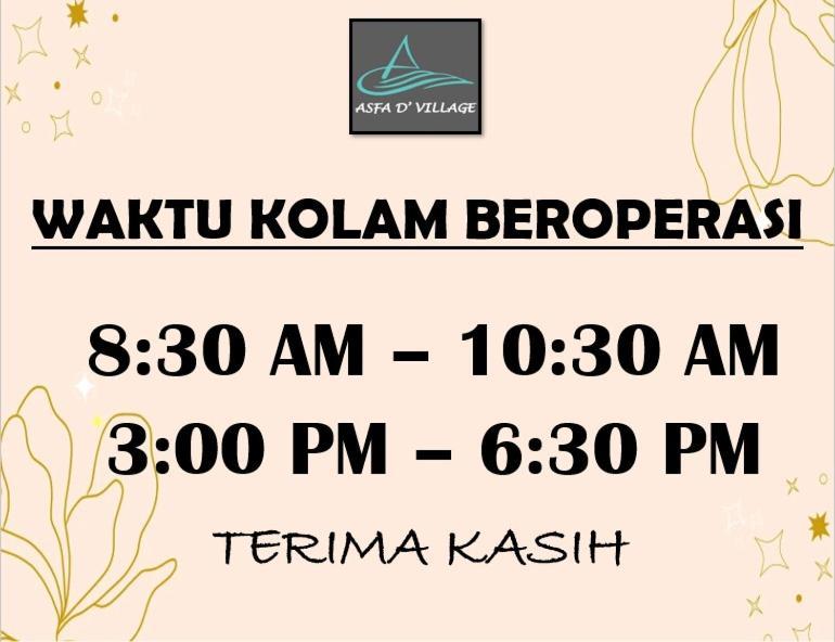 Asfa D Village - Resort - Homestay - Family Room Kemasik Esterno foto